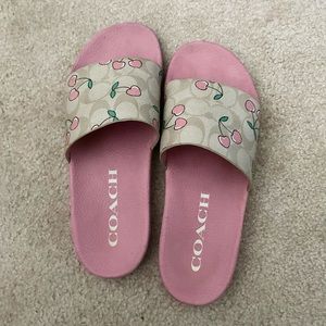 Coach slide sandals